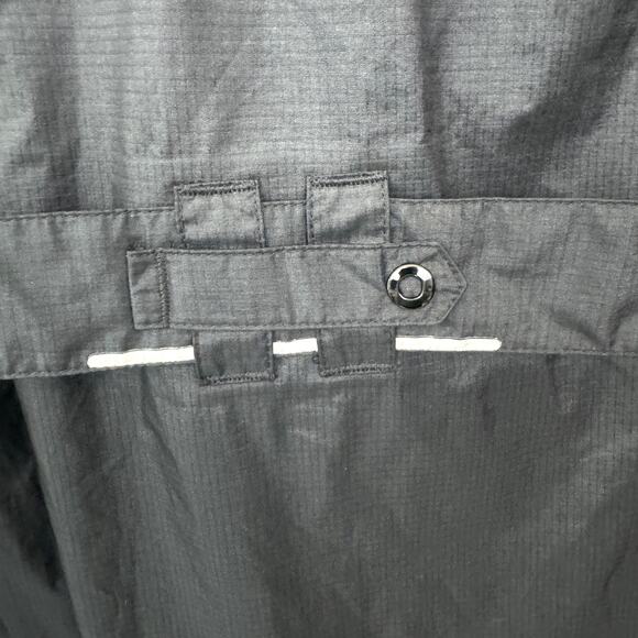 Mountain Hardware Womens Full Zip Nylon Jacket Size M Hooded Lightweight Belted - Picture 7 of 15